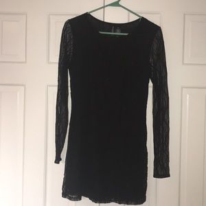 Long, lace top